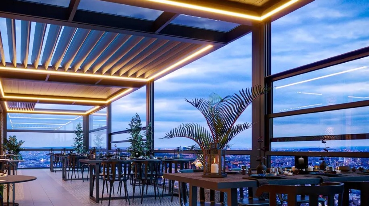 Cafe ve Restaurant Giyotin Cam Sistemleri